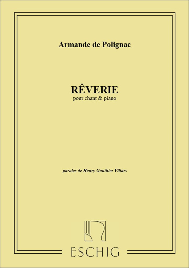 Reverie Chant-Piano